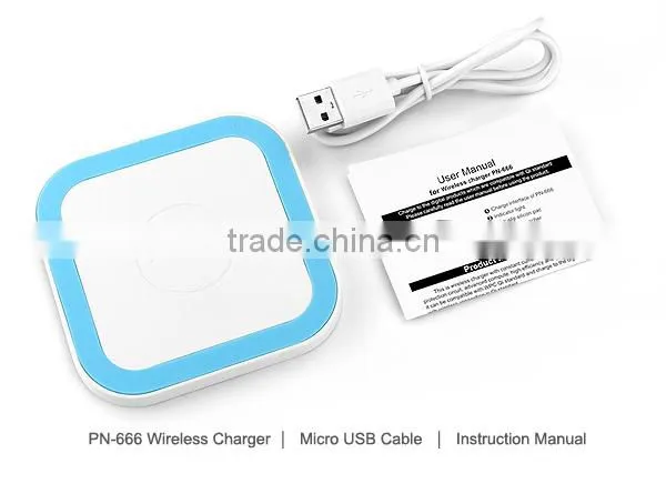 Latest Design PN-666 Qi wireless Charger Quick Charger
