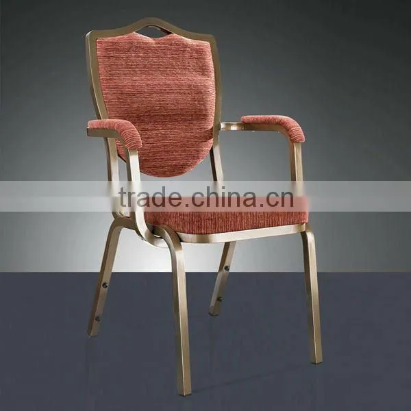 latest wholesale steel stackable armchair for dining room ,restaturant ,hotel