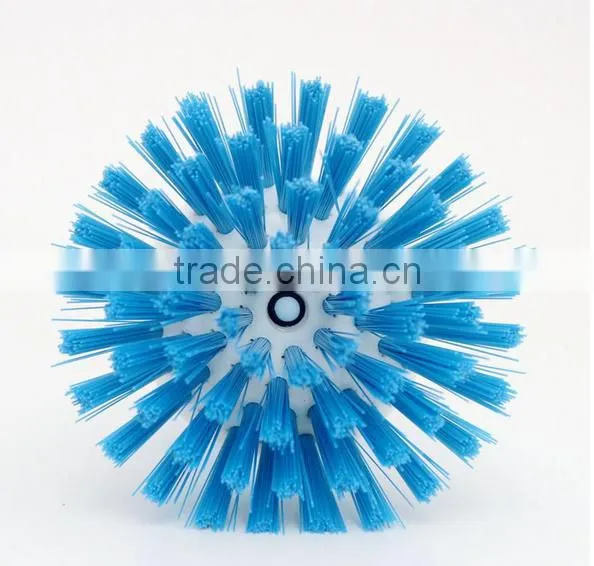 Kitchen Wash Tool Pot Dish Brush with Washing Up Liquid Soap Dispenser / plastic brush pot wash dish brush