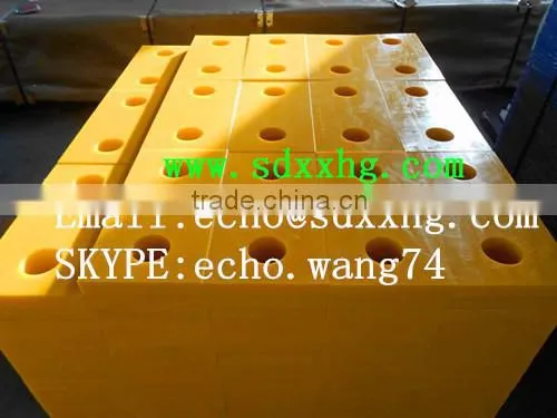 impact resistant UHMWPE dock bumper