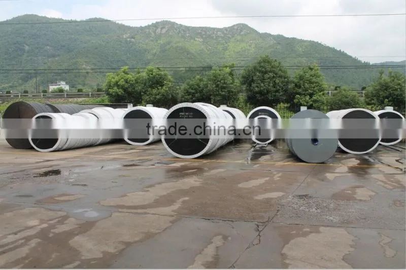 widely used in cement plant heat resistant rubber conveyor belt