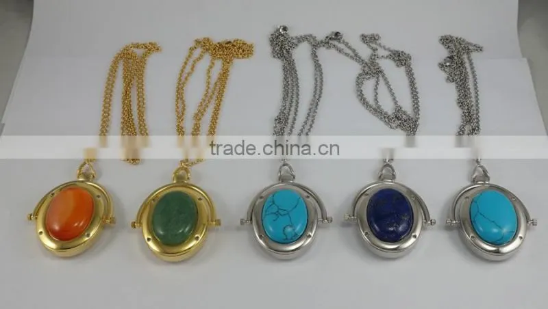 2015 New Fashion Pocket Watch Pendant Hanging Pocket Elegant Charming STONE Watch Wholesale