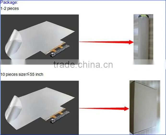 touch screen protective film 55"