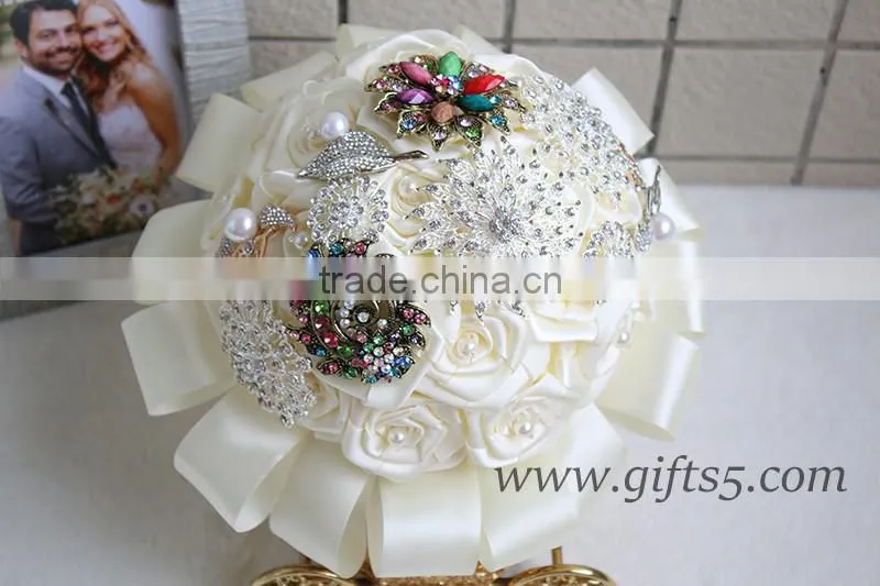 High quality elegant artificial bouquets for wedding