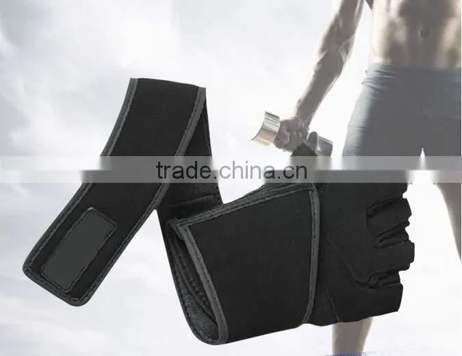 Professional High Quality Half Finger Weight Lifting Slip-Resistant Sports Gloves