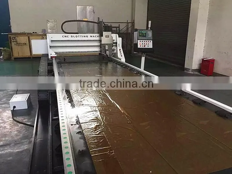 Direct factory aluminum plate v groove machine