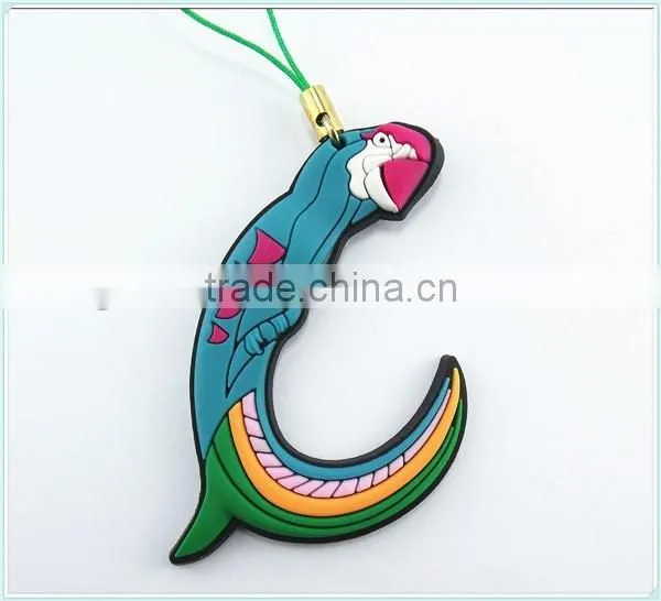 custom shape letter keyring