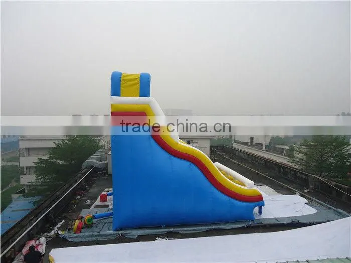 higher inflatable water slide for pool