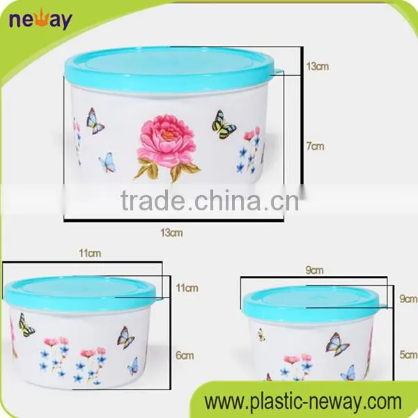 acrylic food container plastic container food