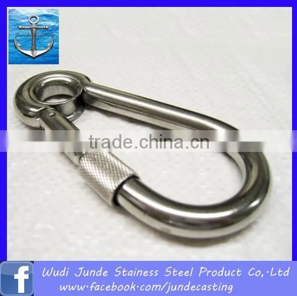 Stainless Steel Swivel Eye Bolt Snap