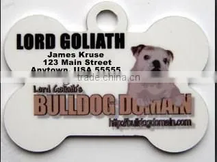 Staiinless steel custom dog tags