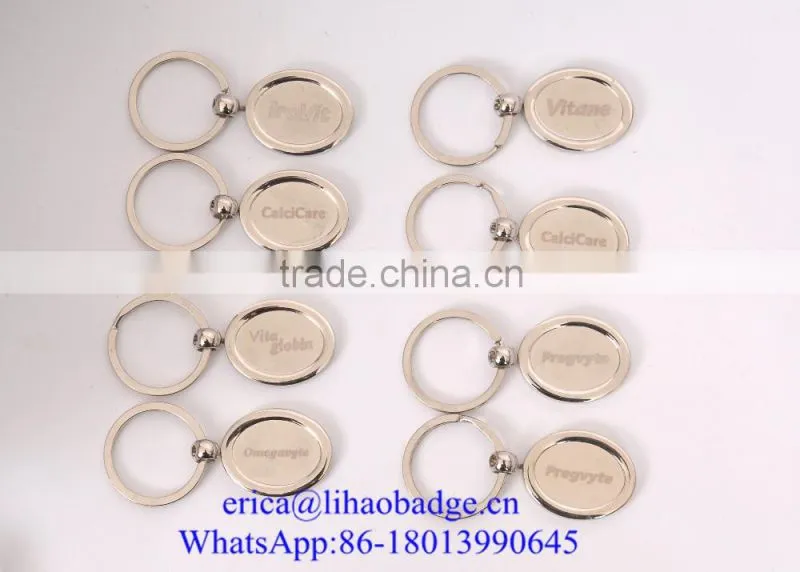 Promotional Zinc Alloy Keyrings Metal Key holders