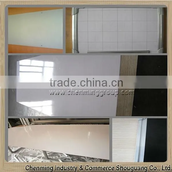 8mm glossy melamine writing board for university