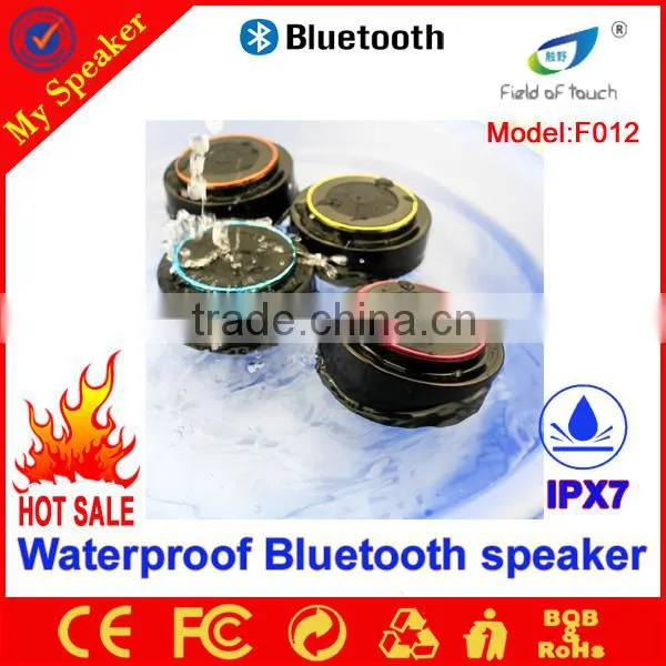 Model F012 2015 New arrival Bluetooth mini speaker,Bluetooth waterproof speaker,mini waterproof wireless bluetooth