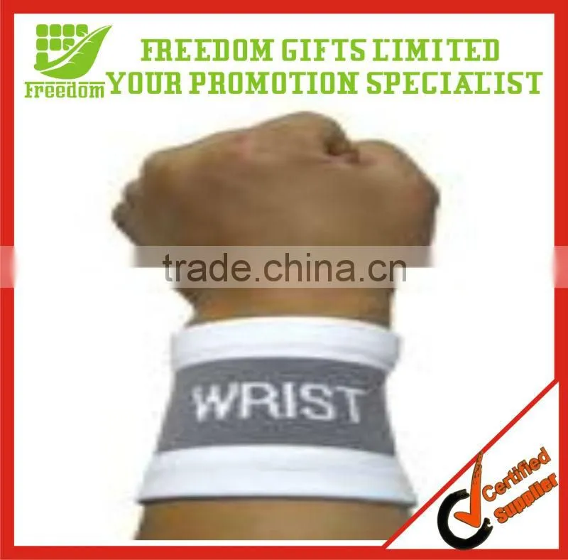 Hot Sale Fashion Custom Sport Three Color Cotton Wristband