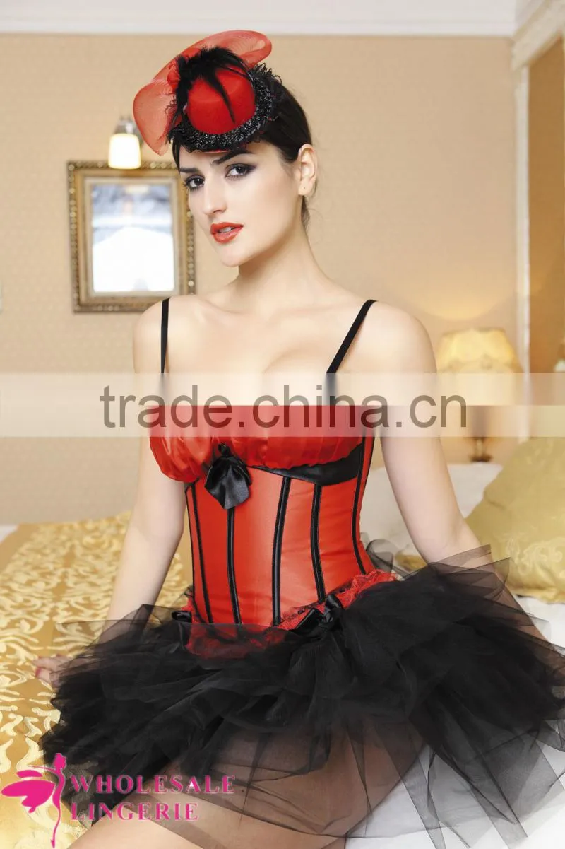 alibaba china wholesale in styles Women's Sexy Red Corsets