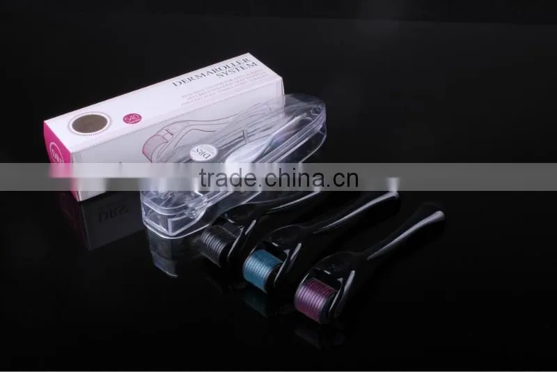 Beauty salon derma roller 540 titanium lowest price derma roller factory direct wholesale for beauty salon