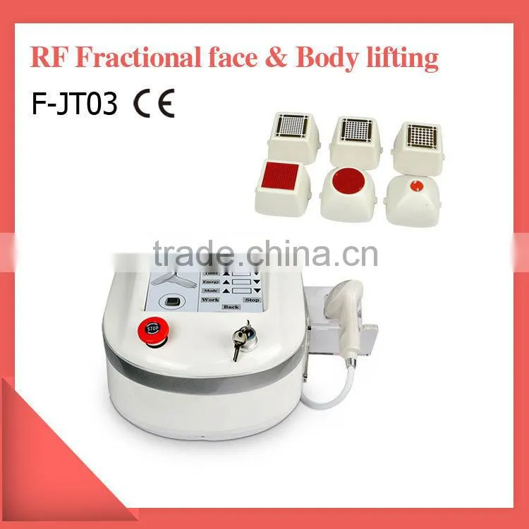 High technology Fractional rf radio frequency machine for face and body face lifting -F-TJ03