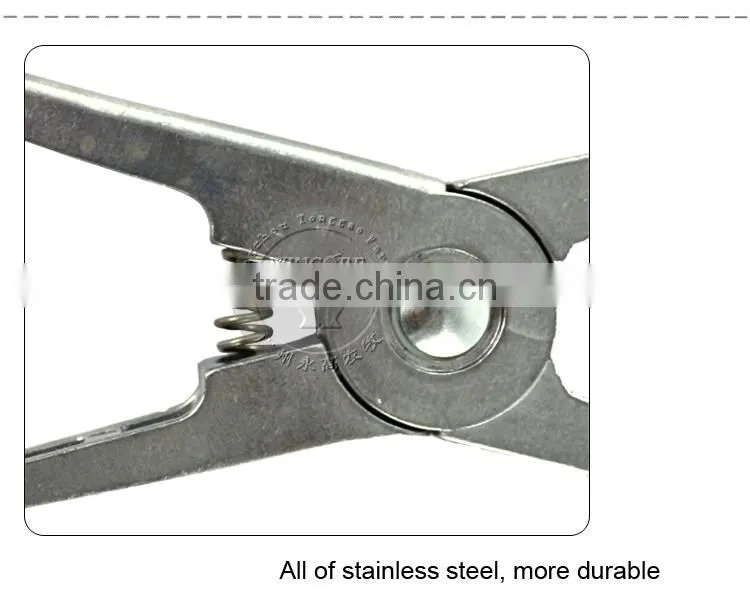High quality durable stainless steel cattle ear punchers
