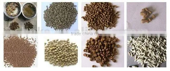 Floating fish feed processing unit machine