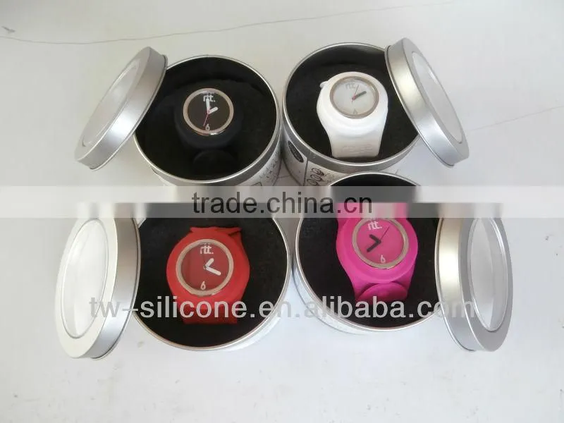clear plastic watch box custom logo plastic watch box