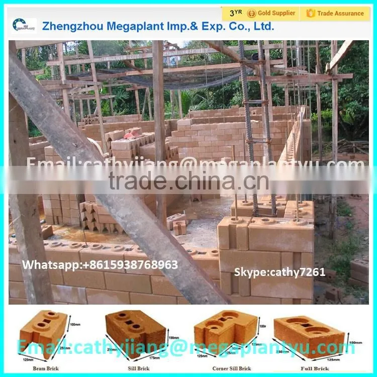 Alibaba Trade Assurance small clay soil interlock brick making moulding machine price in india
