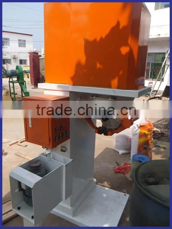 cow manure organic fertilizer packing sealing machine