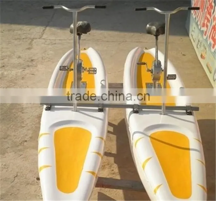 Double seat 2 person FRP bike water
