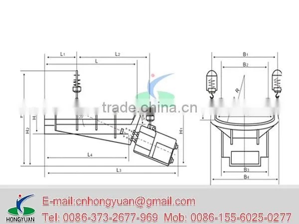 mineral granules electromagnetic vibrating feeder