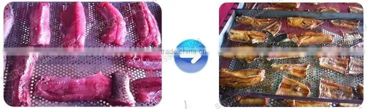 Widely used automatic cold smoking house