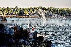 Japanese style -bottom pocket casting net
