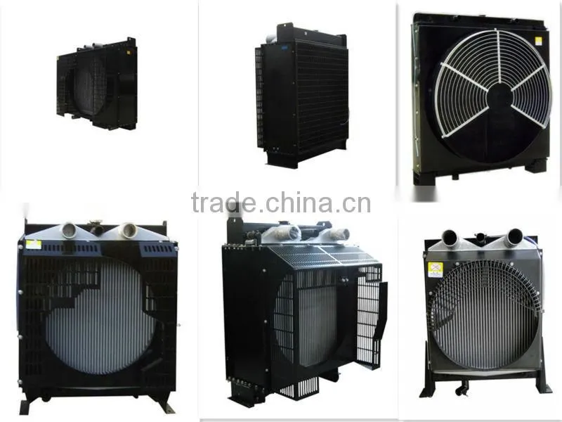 Aluminum Cummins engine radiator 6CTA, Generator radiator