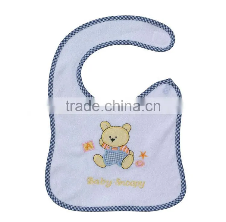 Popular funny animal style silicone baby bib