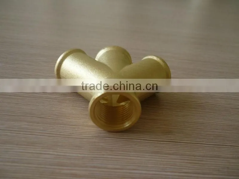 Brass NPT fe male German Type four way Air Quick Coupling