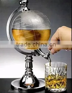 Globe pouring device wine rack water dispenser beverage machine sub wine bar supplies appararus cocktails