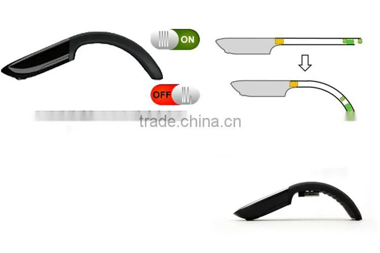 2014 top 10 2.4g super slim novelty wireless mouse
