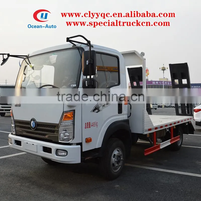Sinotruk ACE Flat Tow Truck Platform for Sale To Transport Machines