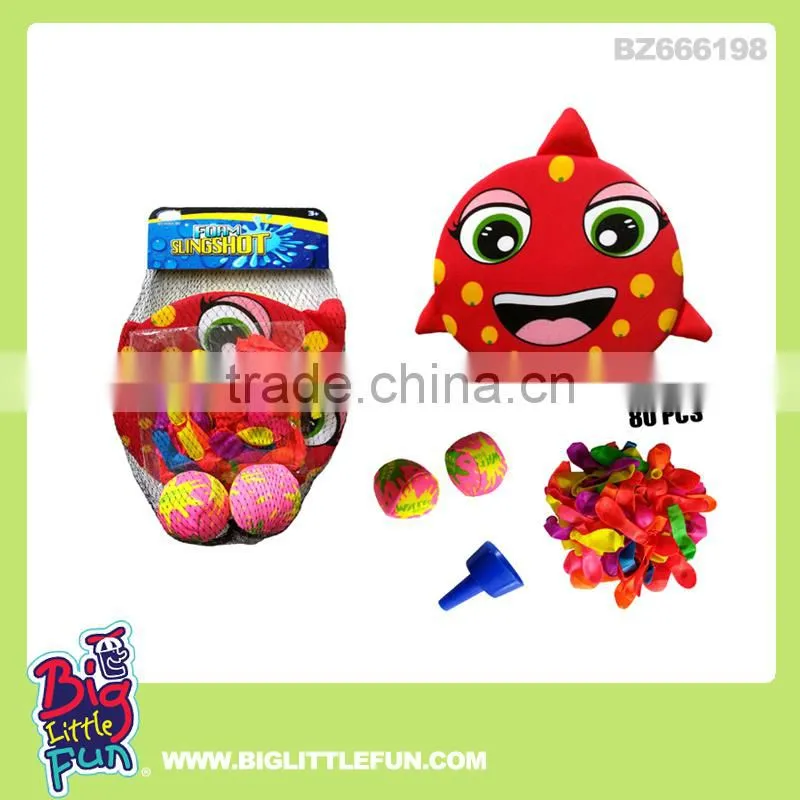 Splash ball,water balloon slingshot,plastic slingshot toy set