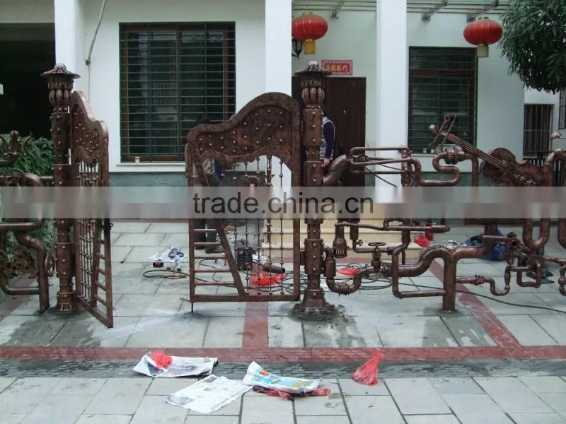 Iron Art Stamped Leaves /Fittings For Artistic Metal Gate/Fence/Stair Railings ,Iron Grills Parts Decorated