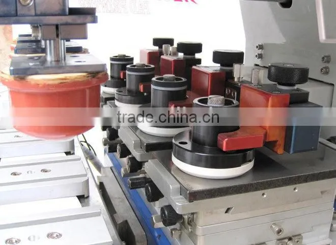 4 color sealed ink cup pad printer