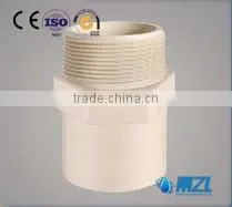 cpvc pvc pipe fitting with male adapter
