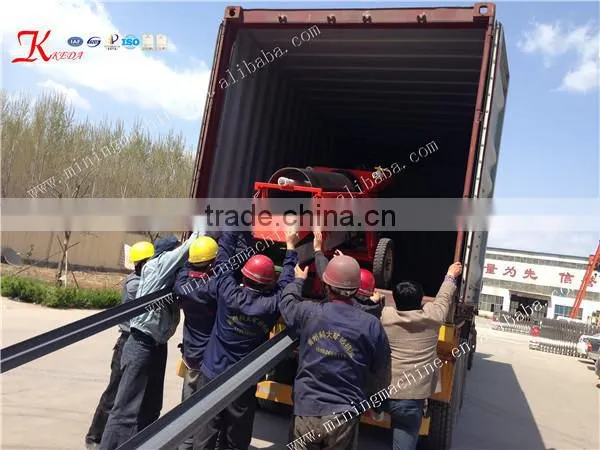 Small Portable Mobile Gold Trommel