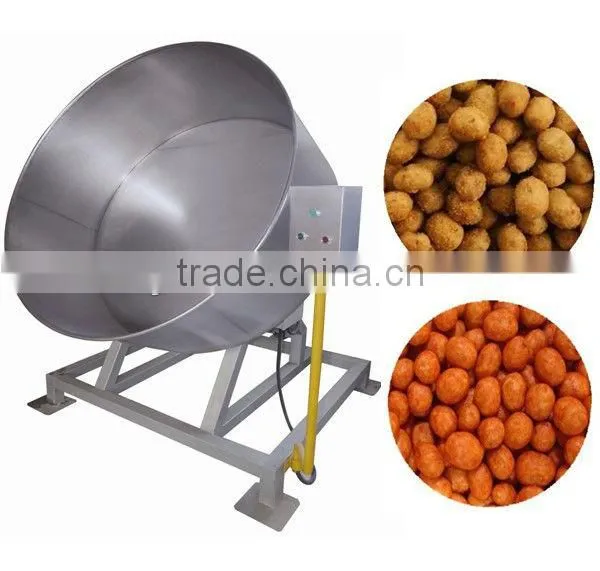 high efficiency automatic peanut coating machine CE/ISO9001 approved