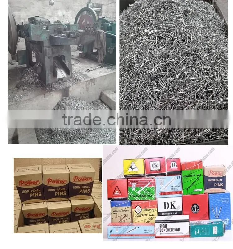 Trade assurance China manufacturer galvanized steel concrete nail for construction