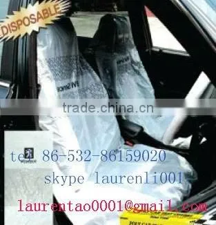 plastic seat cover for car cleaning