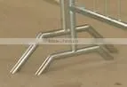 professional factory cheap high quality used pedestrian barricade