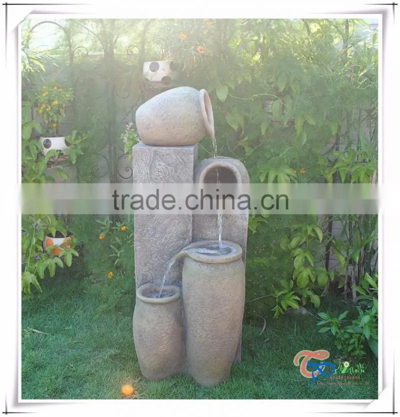 Traditional Large Electric Outdoor Water Fountain/Led Fountain Light
