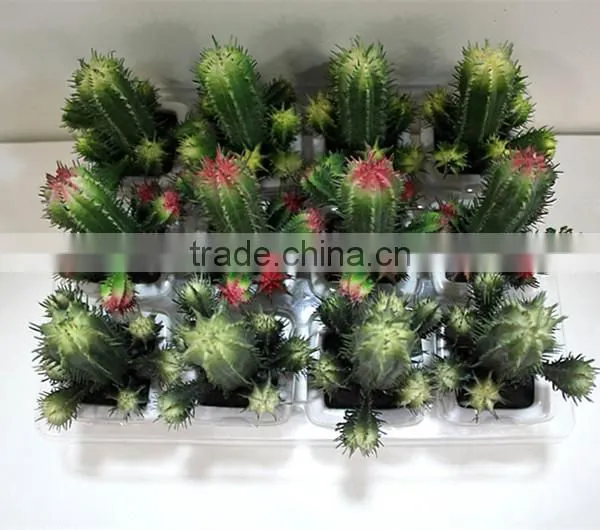 SJLJ013384 artificial plant / fake plastic succulent plant for office / restaurant decoration