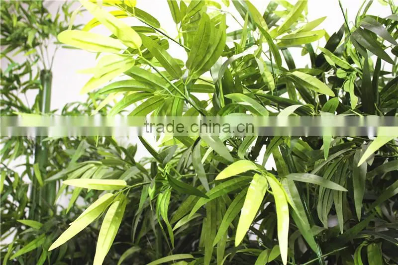 Home garden for hotel decoration 140cm Height making artificial live plastic green bamboo bonsai tree EZZPZ06 0201
