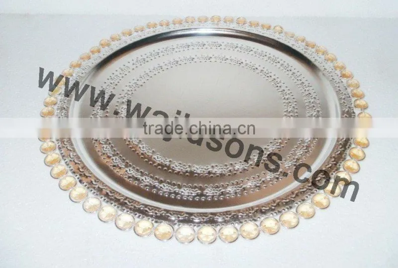 Crystal square tray, Crystal tray